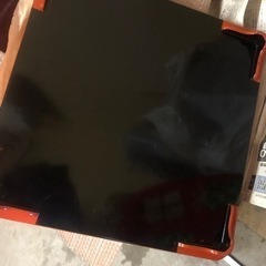 骨董　昭和レトロ　漆塗り御膳10枚セット　外箱付きの画像