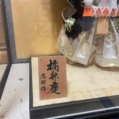 五月人形　橘弁慶　広田作の画像