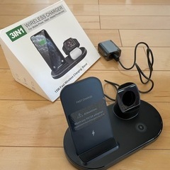 3in1 ワイヤレス充電器 iPhone / Airpods /...
