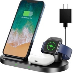 3in1 ワイヤレス充電器 iPhone / Airpods / Apple Watchの画像