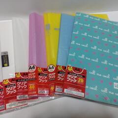 100均　クリアブック　フォトアルバム
