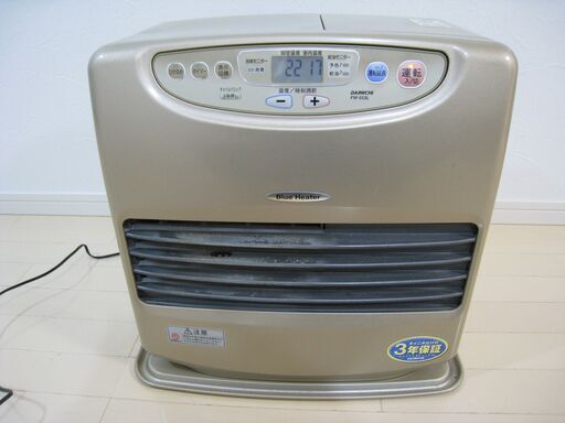木造14畳 コンクリ20畳用 2007年製 FW-553L ダイニチ ブルーヒーター不具合有り