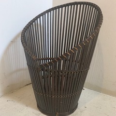 竹編みのカゴ アジアン家具 雑貨の画像