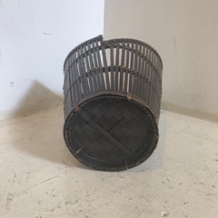 竹編みのカゴ アジアン家具 雑貨の画像