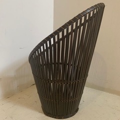竹編みのカゴ アジアン家具 雑貨の画像