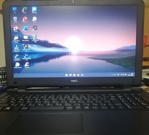 Necノートブック i3（中古）、4GBのメモリ、SSD240GB、15.6画面、HDMI、Usb 3.0、Windows11,MicrosoftOffice2021,FilmoraX,Photoshop2021,CorelDraw2021。
