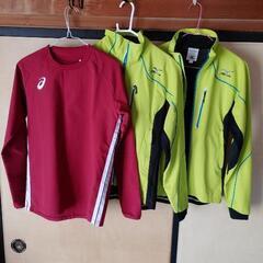 ミズノ　アシックス　トレーニングウェア　３着　