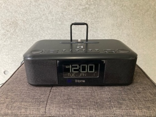 【値下げ】iHomeスピーカー時計（目覚まし機能付き）