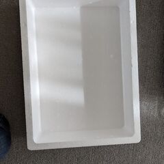 発泡スチロールの入れ物の画像