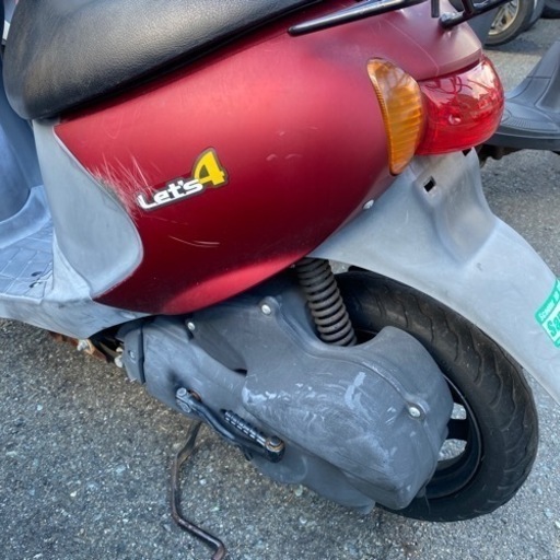 SUZUKI  レッツ4 原付4サイクル メットインスクーター　福岡市南区