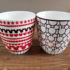 ミッキー湯呑みセットの画像