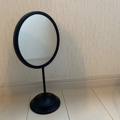 卓上　丸いミラー　鏡
