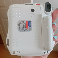 fujifilm mini25 白　インスタントカメラの画像