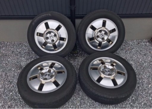 【中古】ホンダ　モビリオ　スパイク　純正　14インチ　アルミホイール