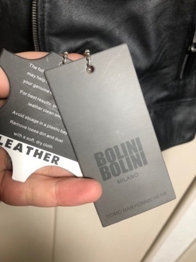 【定価20万円❗️】BOLINI ボリーニ ライダースジャケット レザージャケット