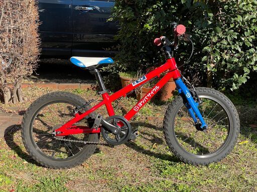 ヨツバサイクル 16インチ ヒーローレッド ヨツバサイクル ZERO キッズ