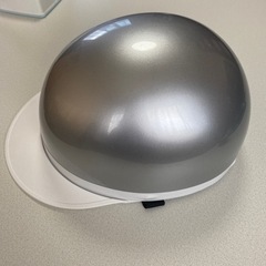 ハーフ ヘルメット シルバー