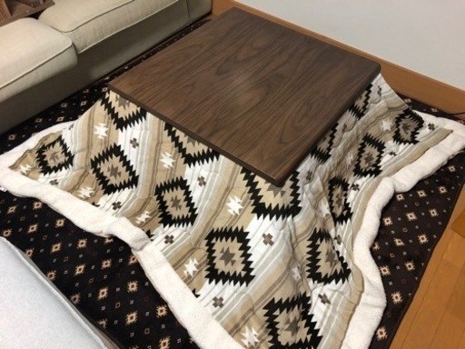 美品　コタツのセットです。　こたつだけもOK