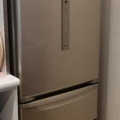 実働品パナソニック冷蔵庫(シルキーゴールド)315L  右開き　...