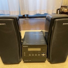 譲り先決まりました→【浦安:引取りに来れる方】SONY CMT-...