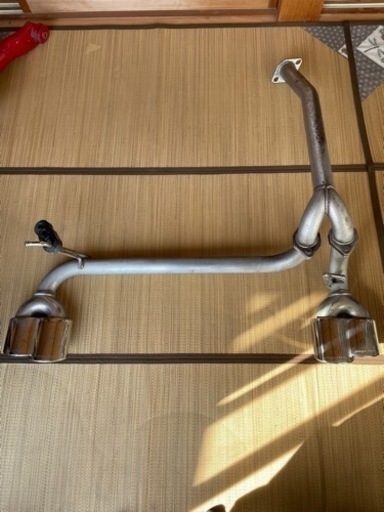 タントl3754本出しマフラー