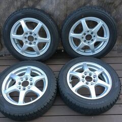 [取引完了]　軽四輪にダンロップスタッドレスDSX-2　155/...