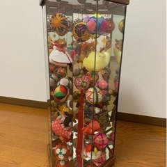【ひな祭り】さげもん　ガラスケース飾り　
