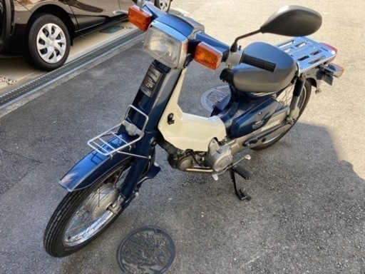 値下げしました！問合せ多い為早い者勝ちで！自賠責保険付きスーパーカブ　カスタムです！