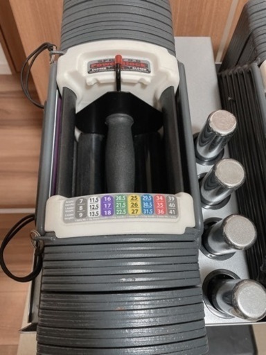 【直接引取希望】パワーブロック41kg　専用スタンド　インクラインベンチ　セット