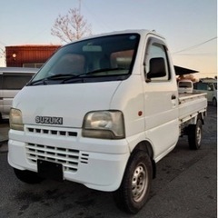 キャリートラック　4WD 5速マニュアル　タイベル交換済み　乗り...