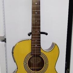 エピフォン　Epiphone　エレアコギター　PR-5E   ★プリアンプ電源不可　サドル割れ有りの為ジャング品　弦交換済　アンプより音出し確認済　汎用ハードケース付　