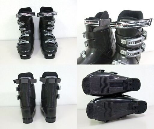 【売約済】BIGHORN スキーブーツ 30.0cm ブラック 4バックル ビッグホーン アウトソール：332mm 札幌市 屯田店