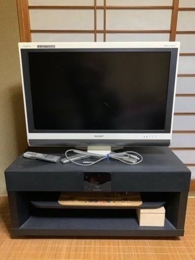 【早い者勝ち！必見！】SHARPのTV \u0026TV台