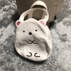 すみっこぐらし　しろくま　ハンドバッグ