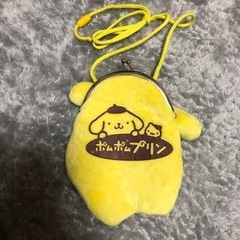 ポムポムプリン　がまぐちネックホルダーの画像