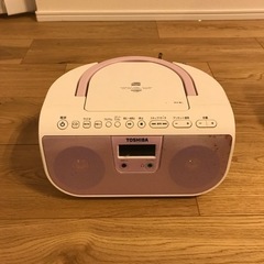 CDラジオプレイヤー　東芝　TOSHIBA