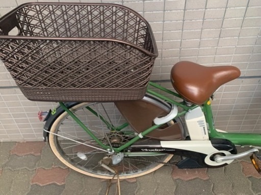 新春SALE 東京23区配達無料　新基準　ブリヂストン　アンジェリーノ　8.1Ah リチウム 電動自転車☆中古☆BS☆26