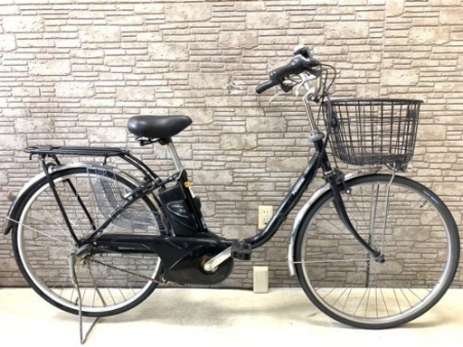 年末SALE 東京23区配達無料　新基準 Panasonic パナソニック ビビ　8Ah リチウム 電動自転車☆中古☆パナ 26