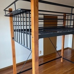 おしゃれな　ロフトベッド　の画像