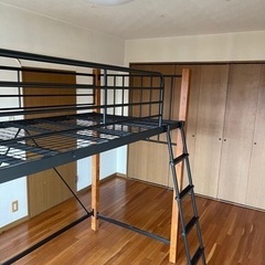 おしゃれな　ロフトベッド　の画像