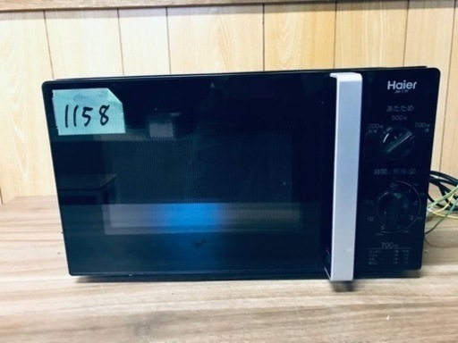 ✨2016年製✨1158番 Haier✨電子レンジ✨JM-17F-50‼️