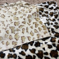 ⭐️【中古】ヒョウ柄のラグの画像