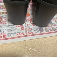 黒ブーツ👢の画像