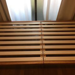 【解体済】すのこシングルベッドフレーム 差し上げます　削除します