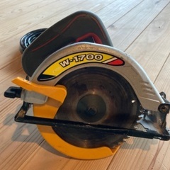 【動作確認】リョービ 丸のこ W-1700 RYOBI 電動工具...
