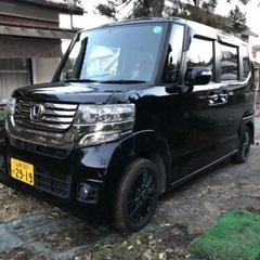 H25ホンダNBOXカスタム⭐︎自社ローン可能の画像