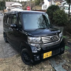 H25ホンダNBOXカスタム⭐︎自社ローン可能