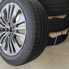 至急売りたいので値下げハリヤー新車タイヤホイール取りはずし品４本