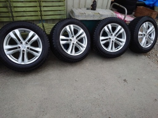 ニッサン純正ホイール　スタッドレスタイヤセット　225/60R17