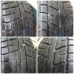 ニッサン純正ホイール　スタッドレスタイヤセット　225/60R17の画像